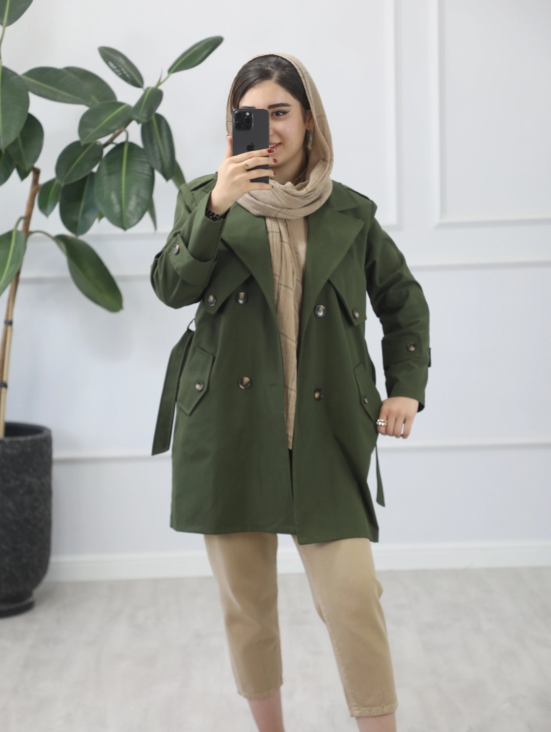 بارونی کوتاه طلا