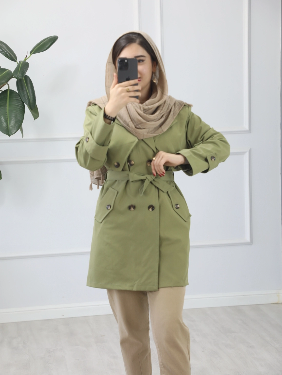 بارونی کوتاه طلا