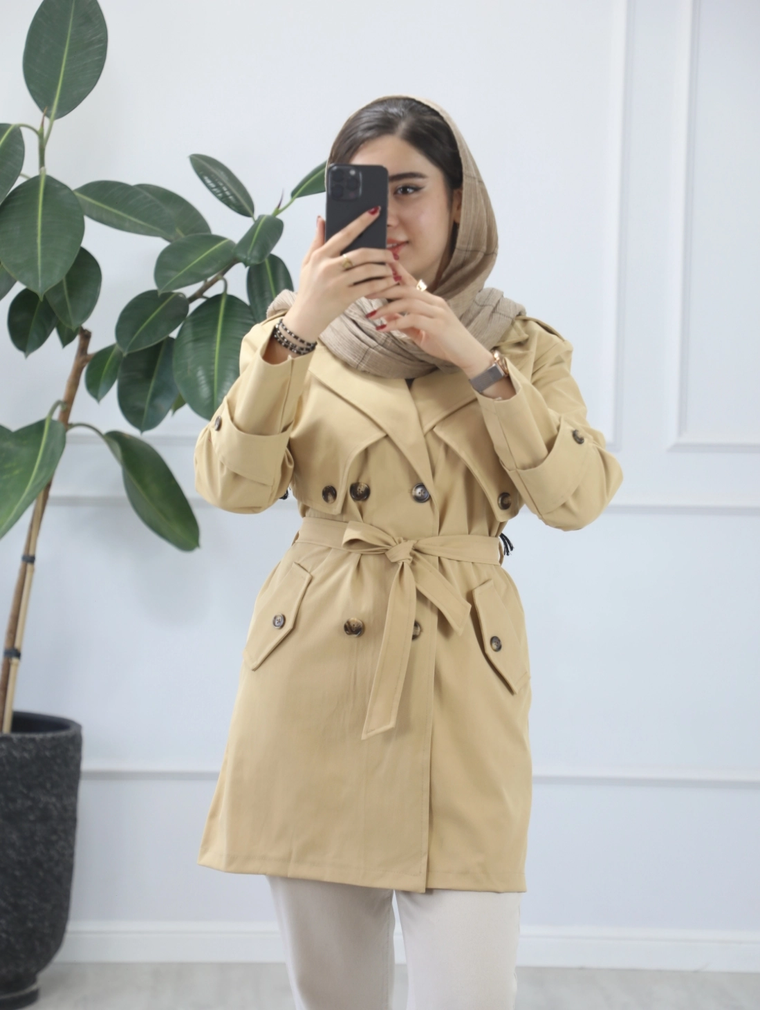بارونی کوتاه طلا