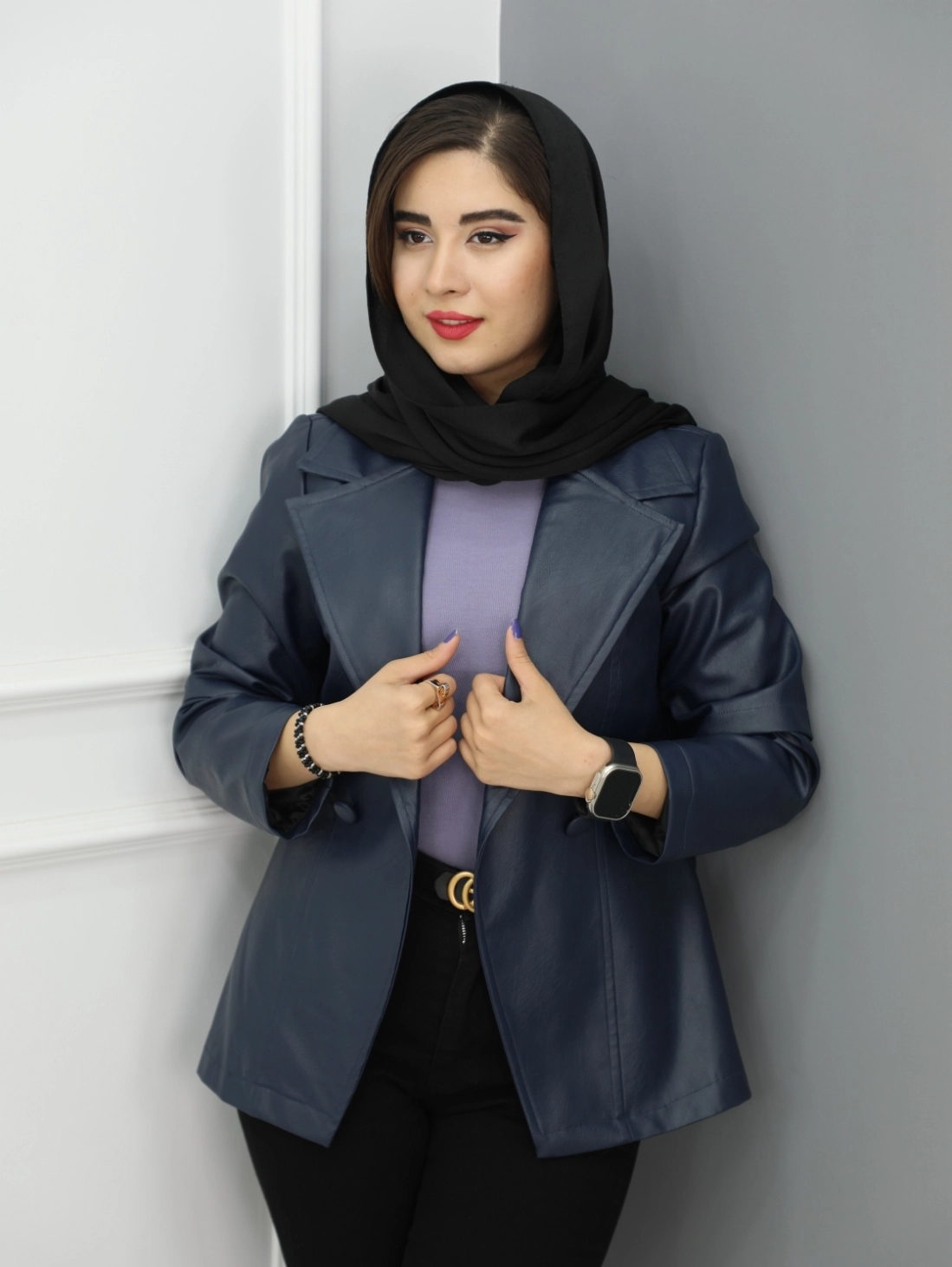کت چرم هلن