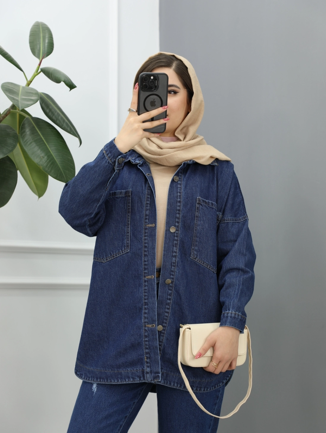 شومیز جین آزالیا
