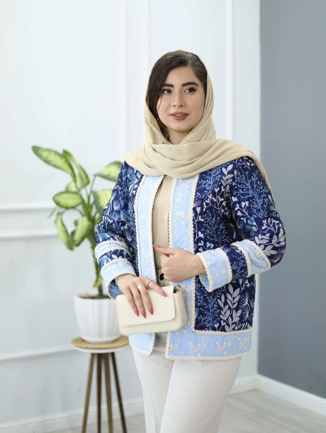 کت ژاکارد آیرن