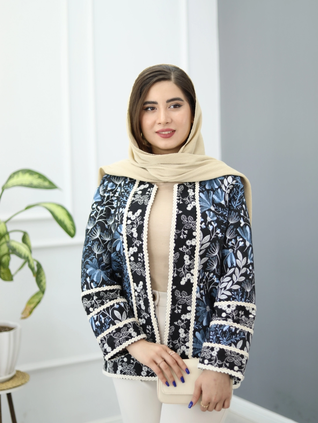 کت ژاکارد آیرن