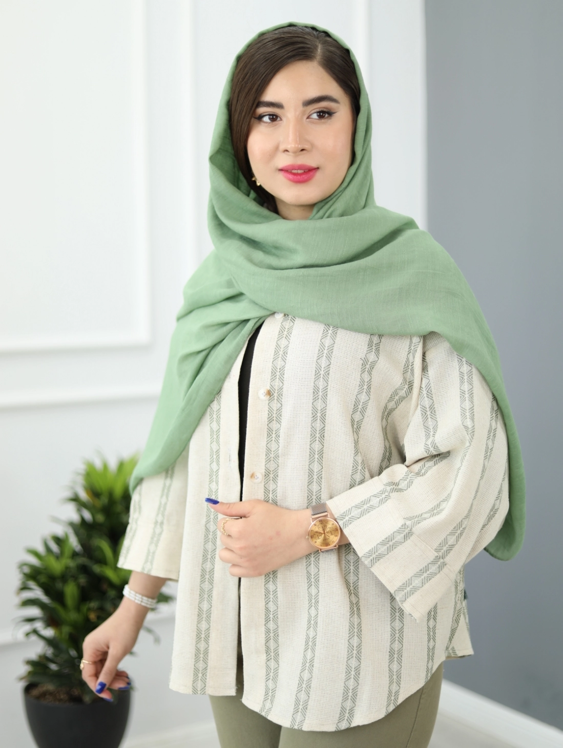 شومیز کنفی زندا