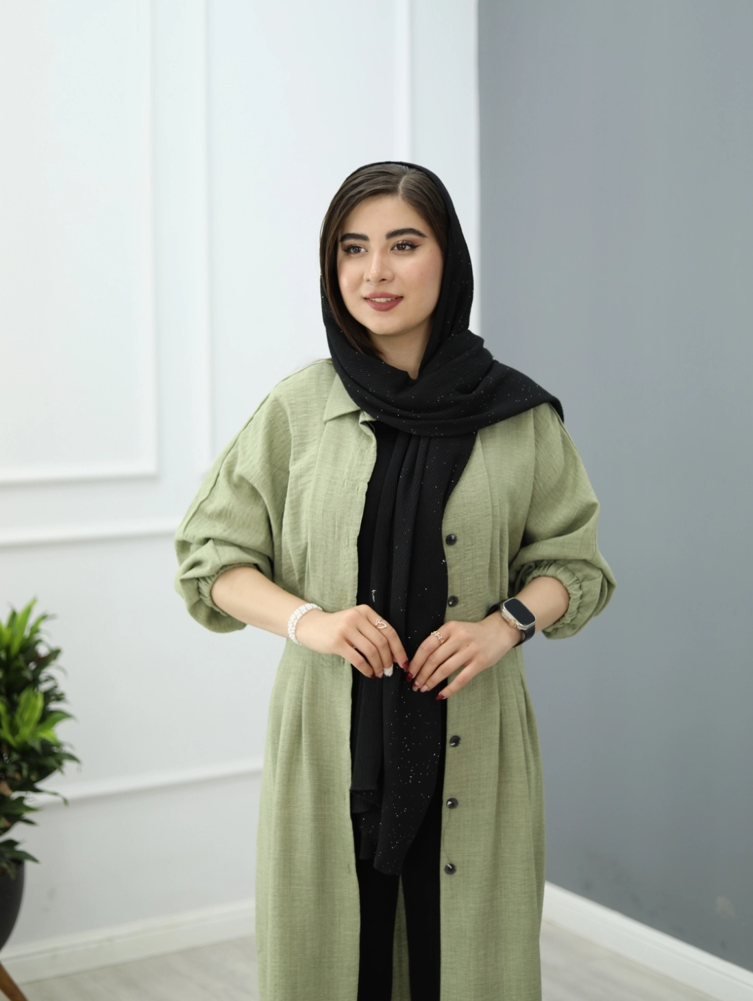 مانتو بلند فرنیکا